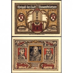 Allemagne - Notgeld - Treuenbrietzen - 50 pfennig - Série c - 07/1921 - Etat : NEUF