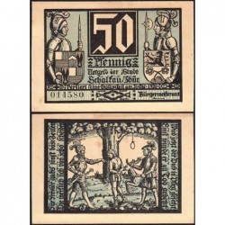 Allemagne - Notgeld - Schalkau - 50 pfennig - Série 5 - 1921 - Etat : SPL