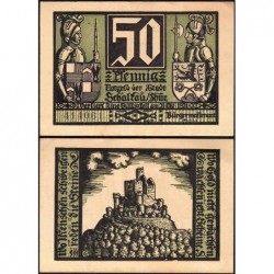 Allemagne - Notgeld - Schalkau - 50 pfennig - Série 6 - 1921 - Etat : SPL