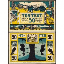 Allemagne - Notgeld - Tosted - 50 pfennig - 1921 - Etat : SUP+