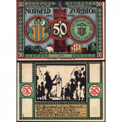 Allemagne - Notgeld - Zörbig - 50 pfennig - Série II - 1921 - Etat : SUP