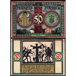 Allemagne - Notgeld - Zörbig - 50 pfennig - Série IV - 1921 - Etat : TTB