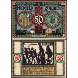 Allemagne - Notgeld - Zörbig - 50 pfennig - Série X - 1921 - Etat : SUP