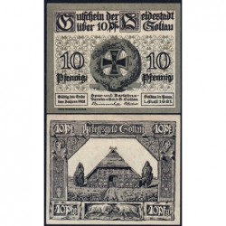 Allemagne - Notgeld - Soltau - 10 pfennig - 01/07/1921 - Etat : SPL+