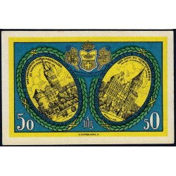 Russie - Baltique - Ville de Kaliningrad (Königsberg) - 50 pfennig - 23/05/1921 - Etat : SPL+