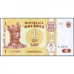 Moldavie - Pick 8b - 1 leu - Série A.0013 - 1995 - Etat : NEUF