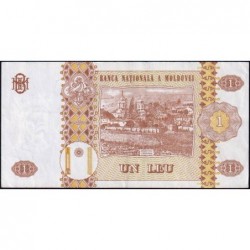 Moldavie - Pick 8g - 1 leu - Série A.0141 - 2006 - Etat : NEUF