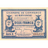 Bayonne - Pirot 21-36 - 2 francs - Série R - 22/05/1916 - Etat : SPL