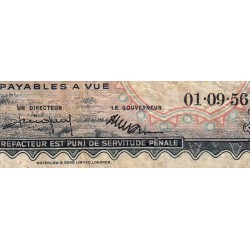 Congo Belge - Pick 30b_3 - 10 francs - Série T - 01/09/1956 - Etat : TB-