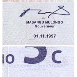 Rép. Démocr. du Congo - Pick 81 - 5 centimes - Série B C - 01/11/1997 - Etat : NEUF