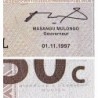 Rép. Démocr. du Congo - Pick 84 - 50 centimes - Série E L - 01/11/1997 - Etat : NEUF