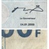 Rép. Démocr. du Congo - Pick 92A - 100 francs - Série MA Q - 04/01/2000 - Etat : TB