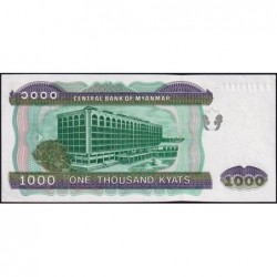 Myanmar - Pick 80 - 1'000 kyats - Série TC - 2004 - Etat : NEUF