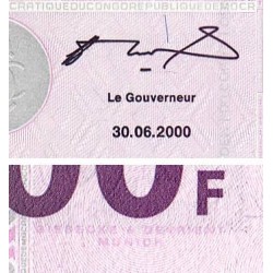 Rép. Démocr. du Congo - Pick 95 - 200 francs - Série N F - 30/062000 - Etat : NEUF