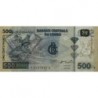 Rép. Démocr. du Congo - Pick 96a_2 - 500 francs - Série P G - 04/01/2002 - Etat : NEUF