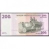 Rép. Démocr. du Congo - Pick 99a_2 - 200 francs - Série NA M - 31/07/2007 - Etat : NEUF