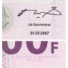 Rép. Démocr. du Congo - Pick 99a_2 - 200 francs - Série NA M - 31/07/2007 - Etat : NEUF