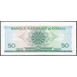 Congo (Kinshasa) - Pick 5a - 50 francs - Série A/27 - 01/06/1962 - Etat : SPL
