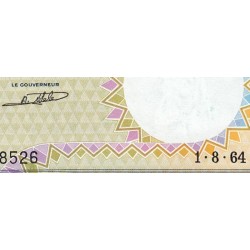 Congo (Kinshasa) - Pick 8a_3 - 1'000 francs - Série T - 01/08/1964 - Etat : SPL+