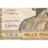 Côte d'Ivoire - Pick 103Ag - 1'000 francs - Série P.76 - Sans date (1970) - Etat : B+