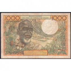 Côte d'Ivoire - Pick 103Ag - 1'000 francs - Série F.81 - Sans date (1970) - Etat : TB