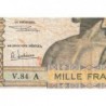 Côte d'Ivoire - Pick 103Ag - 1'000 francs - Série V.84 - Sans date (1970) - Etat : TB-
