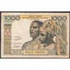 Côte d'Ivoire - Pick 103Ah - 1'000 francs - Série H.87 - Sans date (1971) - Etat : TB-
