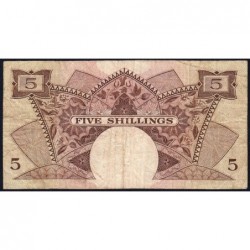 Afrique Orientale Britannique - Pick 37 - 5 shillings - Série D3 - 1958 - Etat : TB-