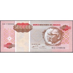 Angola - Pick 140 - 500'000 kwanzas reajustados - Série SG - 01/05/1995 - Etat : NEUF