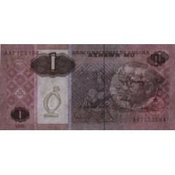 Angola - Pick 143 - 1 kwanza - Série AA - 10/1999 - Etat : NEUF