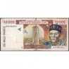 Côte d'Ivoire - Pick 114Aa - 10'000 francs - 1992 - Etat : TB-