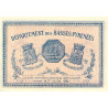 Bayonne - Pirot 21-49 - 2 francs - Série Y - 19/05/1917 - Etat : SPL