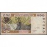 Côte d'Ivoire - Pick 114Aj - 10'000 francs - 2001 - Etat : TB-