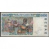 Côte d'Ivoire - Pick 113Ai - 5'000 francs - 1999 - Etat : TB-