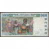 Côte d'Ivoire - Pick 113Al - 5'000 francs - 2002 - Etat : TB-