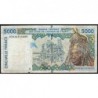 Côte d'Ivoire - Pick 113Am - 5'000 francs - 2003 - Etat : TB-