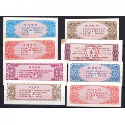 Chine - Lot de 8 billets de nécessité - Lot 9