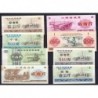 Chine - Lot de 8 billets de nécessité - Lot 10