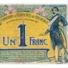 Grenoble - Pirot 63-20a - 1 franc - Série 8 - 08/11/1917 - Etat : TB-