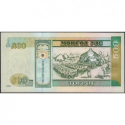 Mongolie - Pick 66a - 500 tugrik - Série AG - 2003 - Etat : NEUF