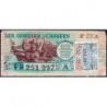 1947 - Loterie Nationale - 2e tranche - 1/10ème - Les Gueules Cassées - Etat : TB+
