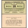 Autriche - Notgeld - Horn - 10 heller - 25/01/1920 - Etat : NEUF