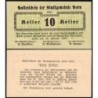 Autriche - Notgeld - Horn - 10 heller - 25/01/1920 - Etat : NEUF