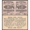 Autriche - Notgeld - Korneuburg - 2 x 10 heller - Type a - 03/1920 - Etat : SUP