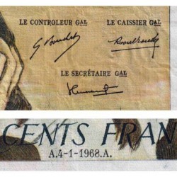 F 71-1 - 04/01/1968 - 500 francs - Pascal - Série E.1 - Etat : TB-