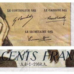 F 71-1 - 04/01/1968 - 500 francs - Pascal - Série Y.1 - Etat : TB+