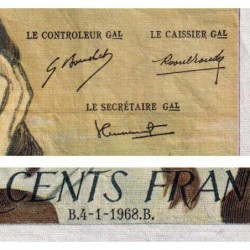 F 71-1 - 04/01/1968 - 500 francs - Pascal - Série D.2 - Etat : TB