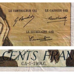 F 71-1 - 04/01/1968 - 500 francs - Pascal - Série Z.3 - Etat : TB-