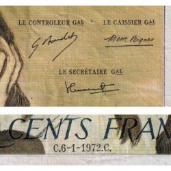 F 71-8 - 06/01/1972 - 500 francs - Pascal - Série G.30 - Etat : TB-