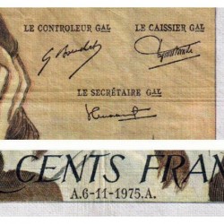 F 71-13 - 06/11/1975 - 500 francs - Pascal - Série U.50 - Etat : TB